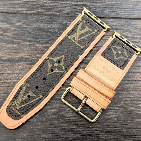 authentic lv apple watch band.